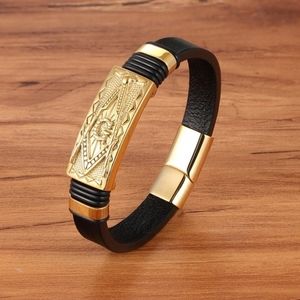 Luxury Men's leather bracelet